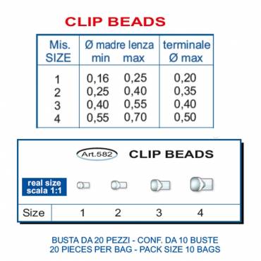 CLIPS BEADS ATTACCO Stonfo