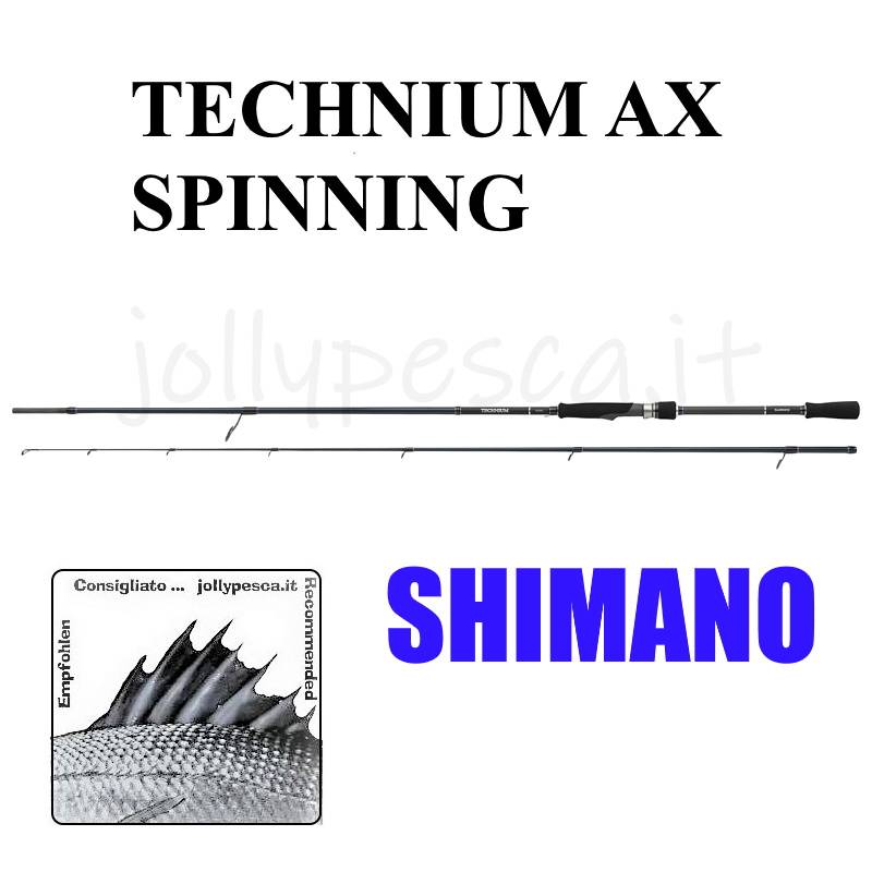 Caña Shimano Technium AX Spinning 90XH