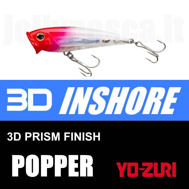 Yo-zuri 3D Popper F 90mm /120mm Hard Lure